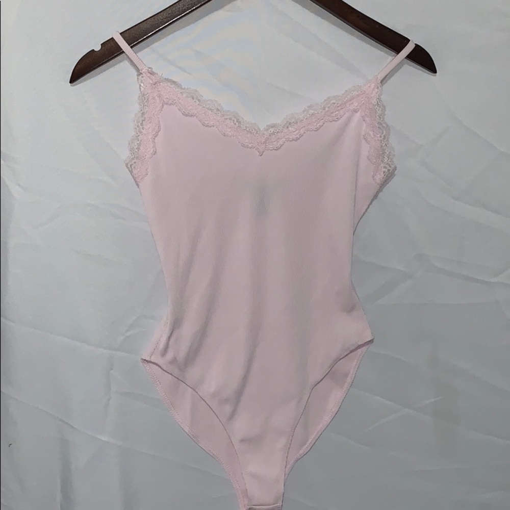 Pink bodysuit